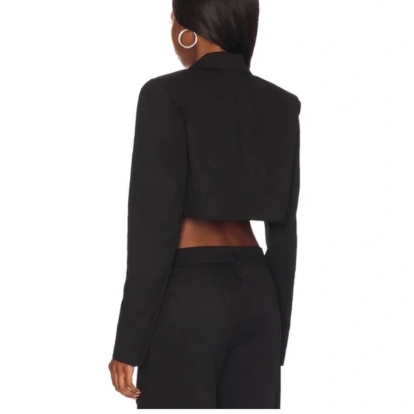 By.Dylan Black Crop Jacket / Blazer XS - Picture 3 of 8